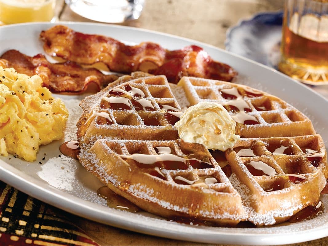 Scratch-Made Belgian Waffle Platter