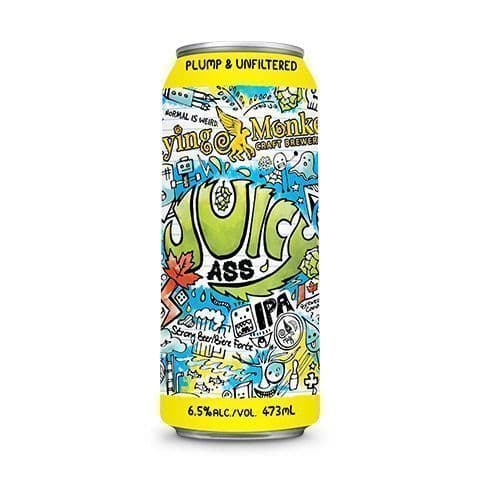 Flying Monkeys Juicy Ass IPA+ 473ml