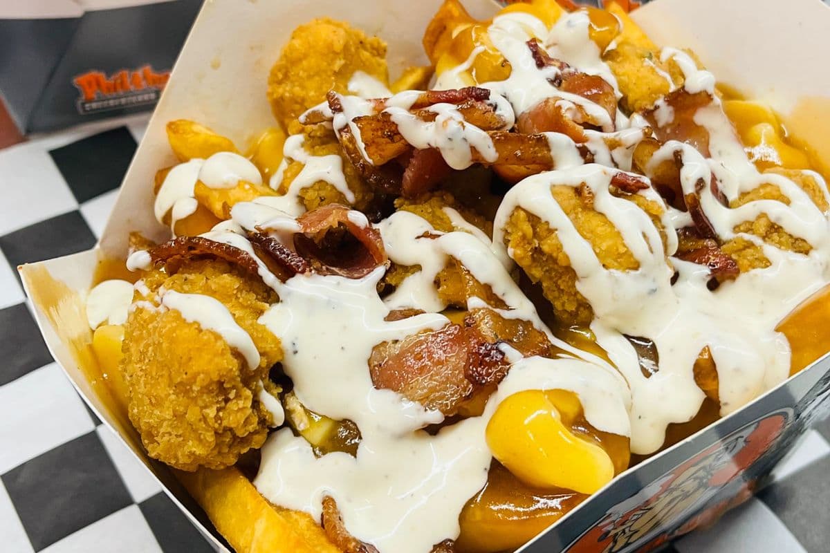 Chicken Bacon Ranch Poutine