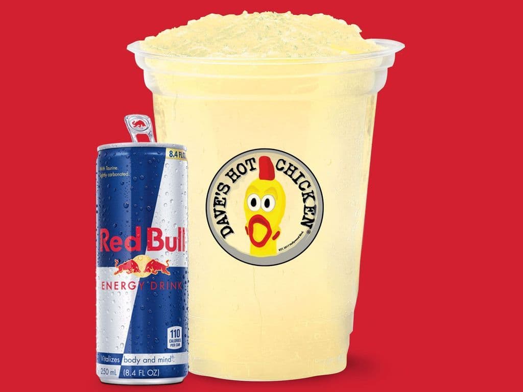 Slusher Red Bull Lemonade