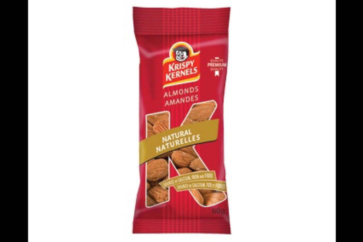 Krispy Kernels - Amandes Naturelles / Natural Almonds (60 g)