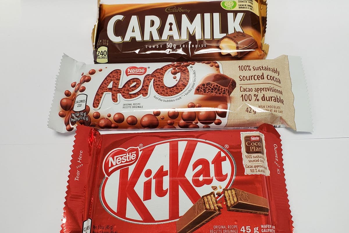 Regular Size Chocolate Bar (Any 3 Bars for)