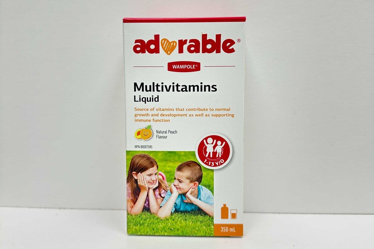 Adorable Multi Vitamin Liquid Peach (350ml)