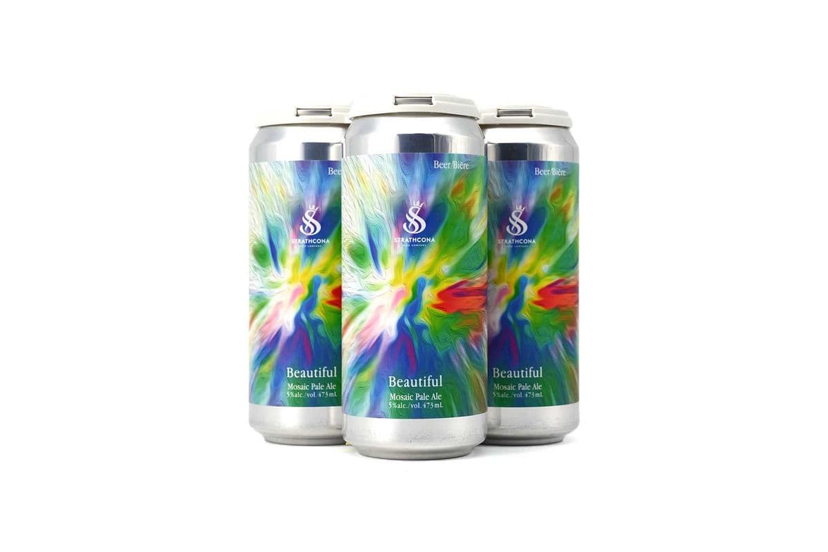 Strathcona - Beautiful Mosaic Pale Ale (4 Pack) (4 x 473 ml Cans)