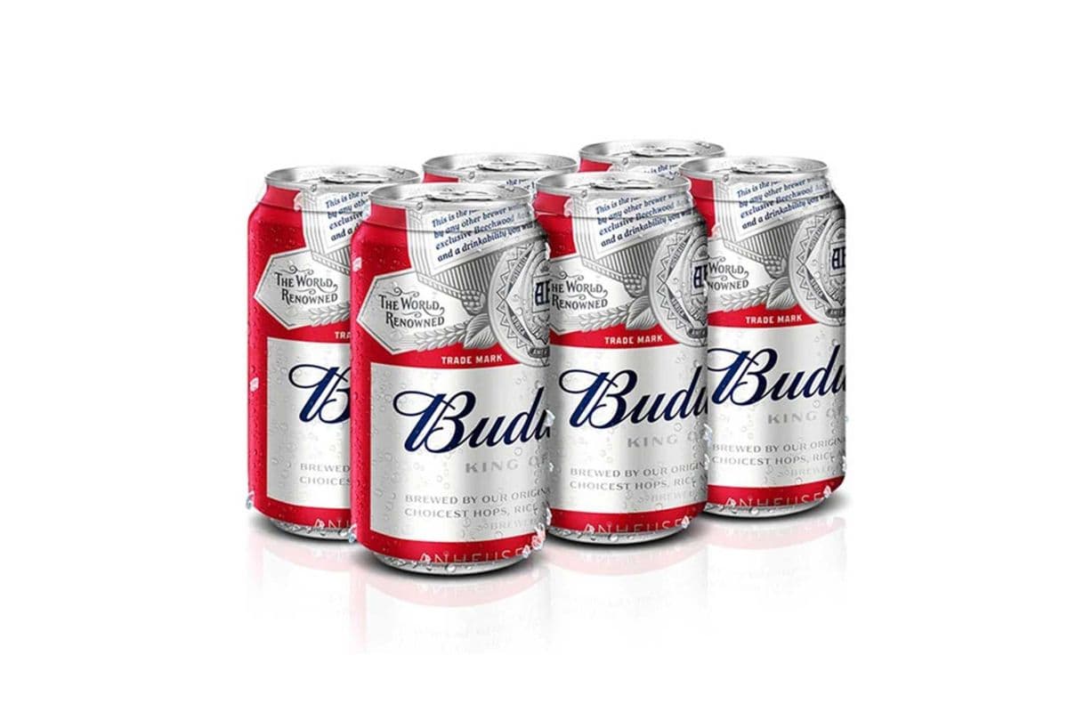 Budweiser (6 Cans) (1 x 355ml)