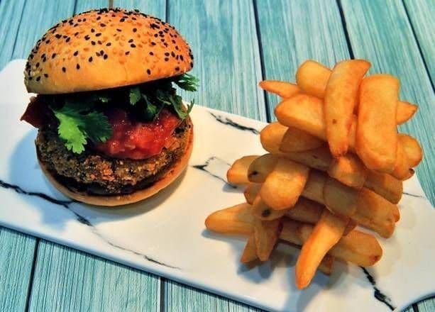 Burger au crabe