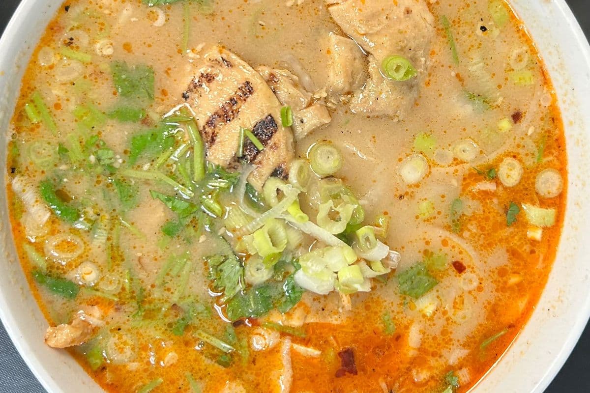 52. Grilled Meat Noodle Soup