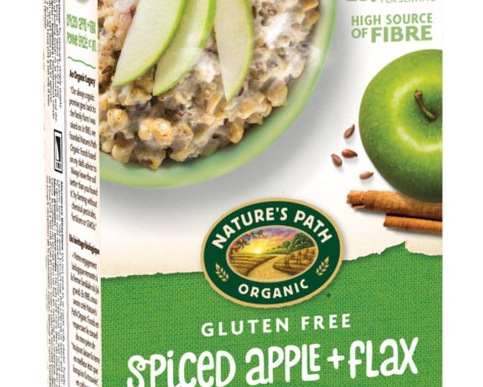 NATURE'S PATH SPICED APPLE FLAX INSTANT OATMEAL 320G