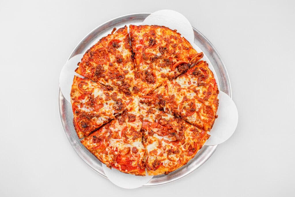 14" Classic Pepperoni + Bacon Pizza