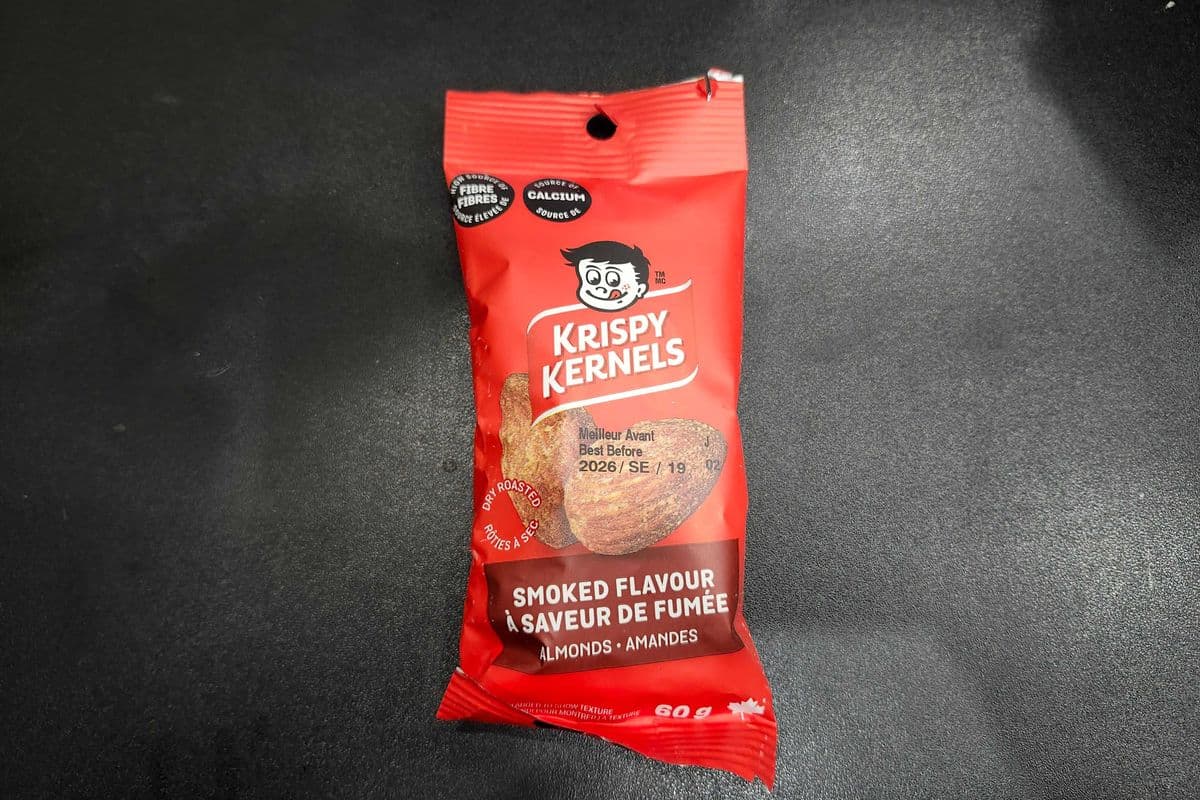 Krispy Kernel amandes rôties à sec fumée / Krispy Kernel Dry Roasted Smoked Almonds
