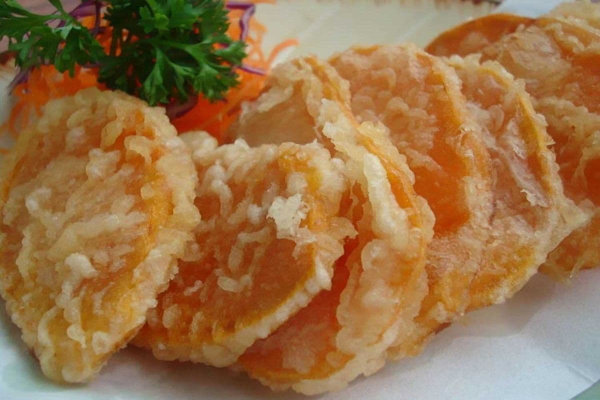 Sweet Potato Tempura (6pcs)