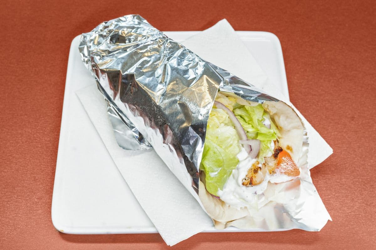 Chicken Souvlaki Sandwich