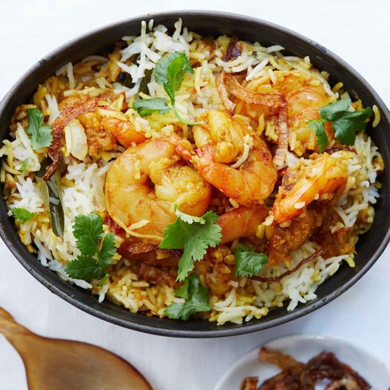 Shrimp Biryani