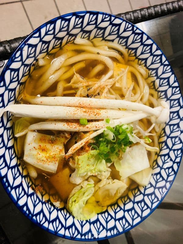 Vege udon soup