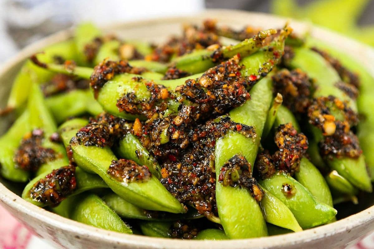 Garlic Soy Edamame 蒜味酱油毛豆