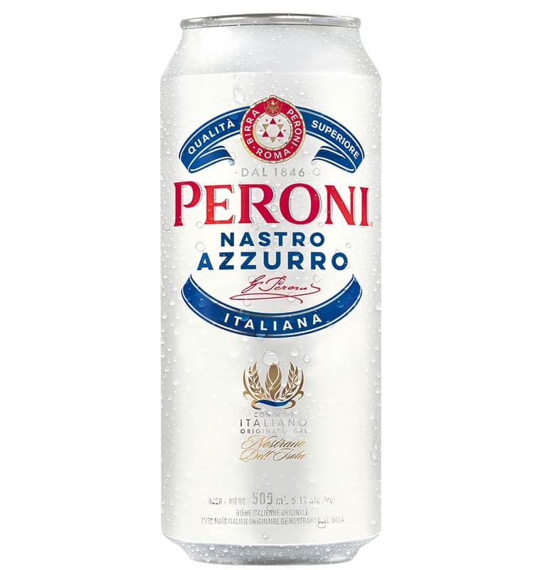 Peroni, 473mL beer (5.1% ABV)