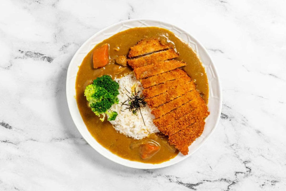 Rice Chicken Katsu Curry