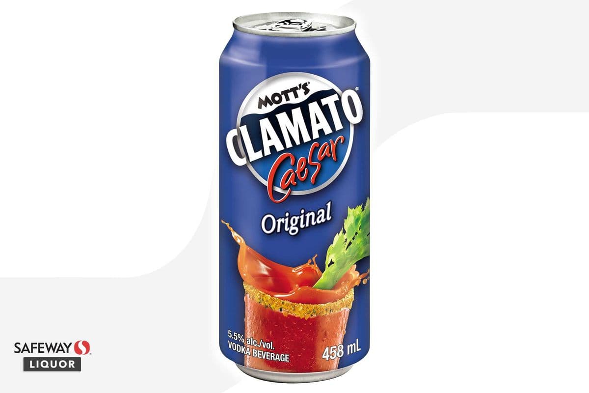 Mott’s Clamato Caesar Extra Spicy (1 x 458 ml)