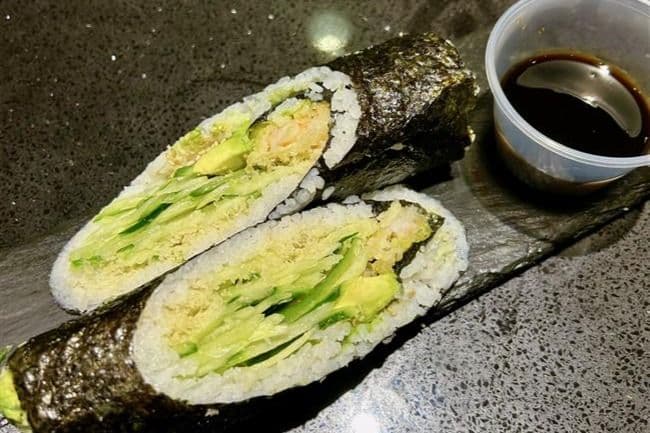 4. Tempura Shrimp Burrito