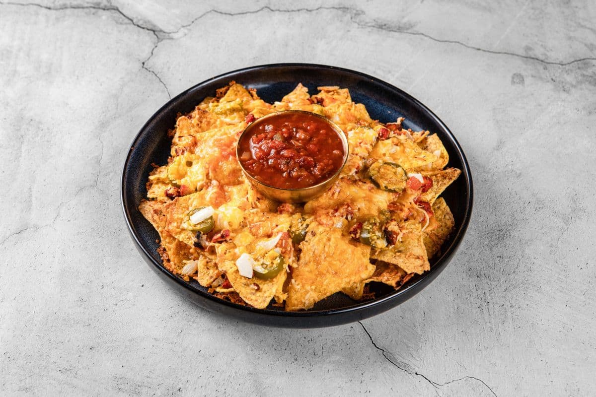 Chicken Tikka Loaded Nachos