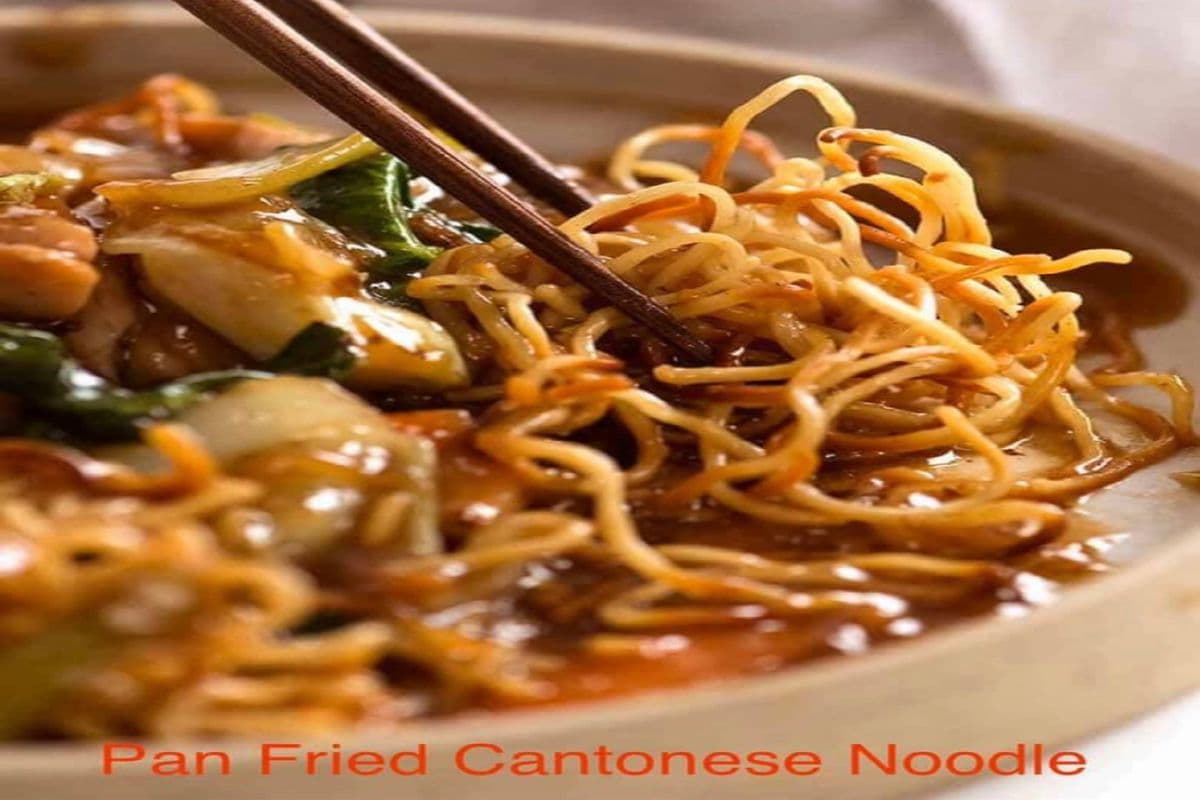 53. Pan-Fried Cantonese Chow Mein