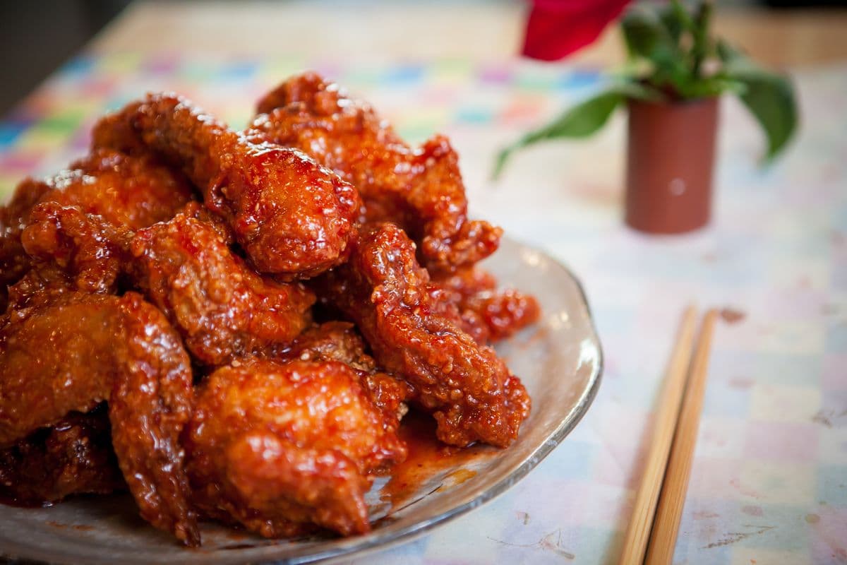 2. Poulet à la sauce sucrée / Sweet & Spicy Chicken