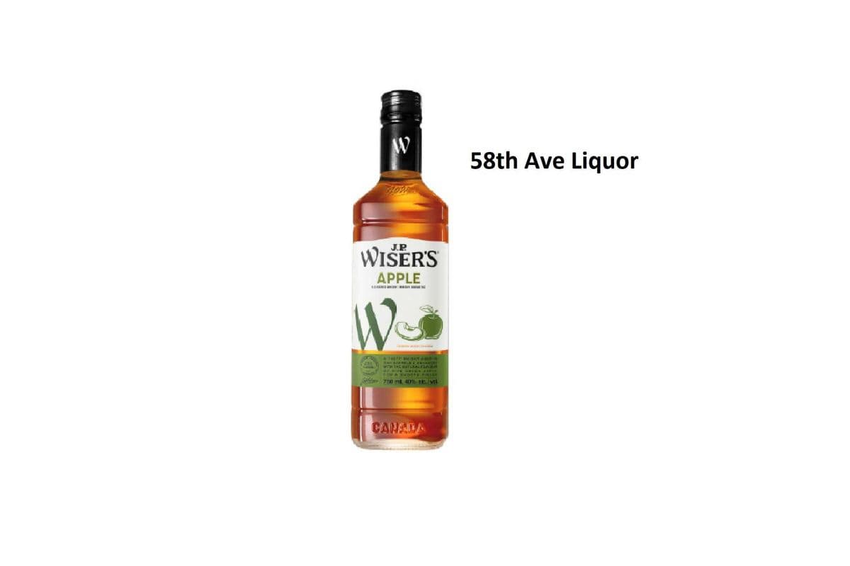J.P. WISER'S APPLE 750ML (1 x 750ML)