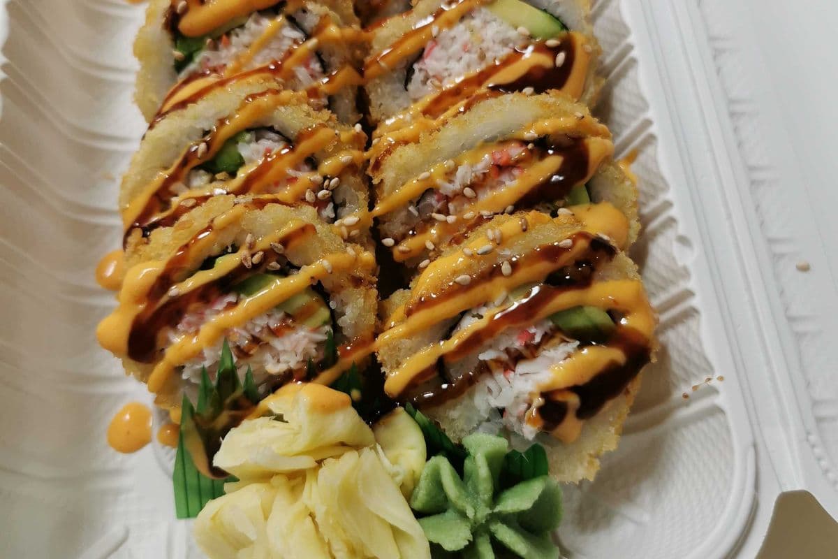 Deep-Fried California Roll
