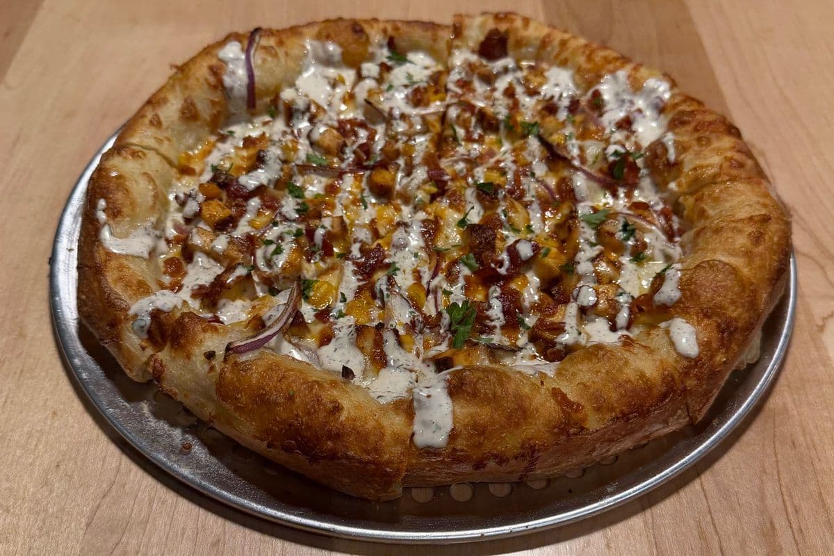 Chicken & Bacon Ranch Pizza