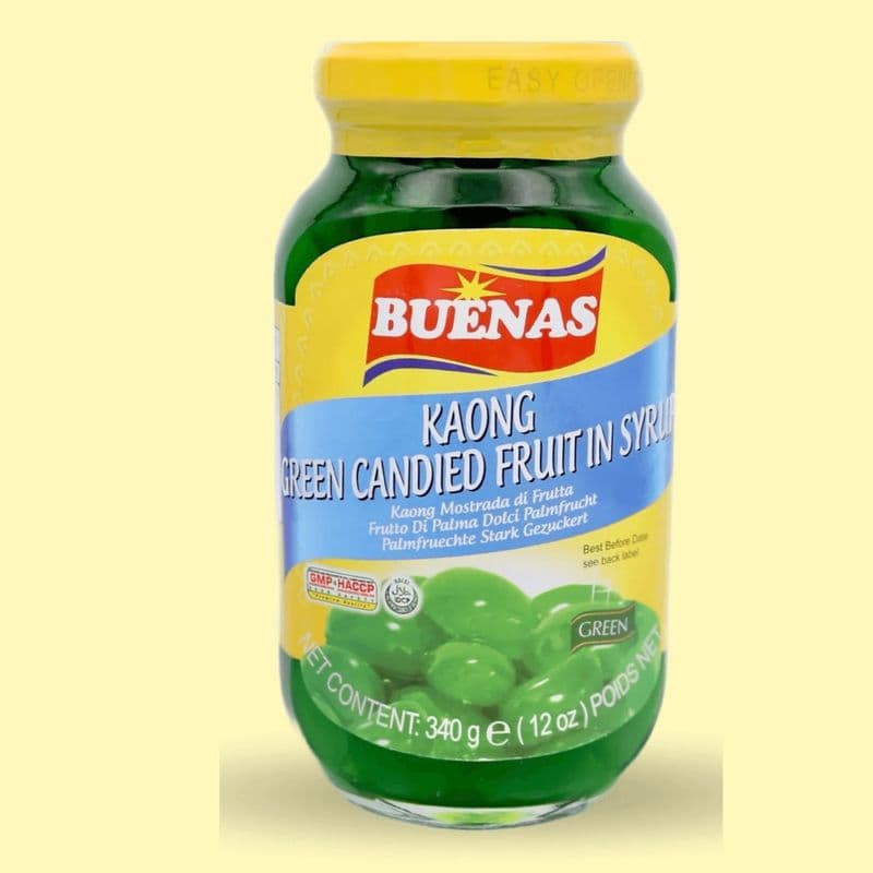 Palm Fruit (Kaong) Green, 12oz/340ml, Buenas