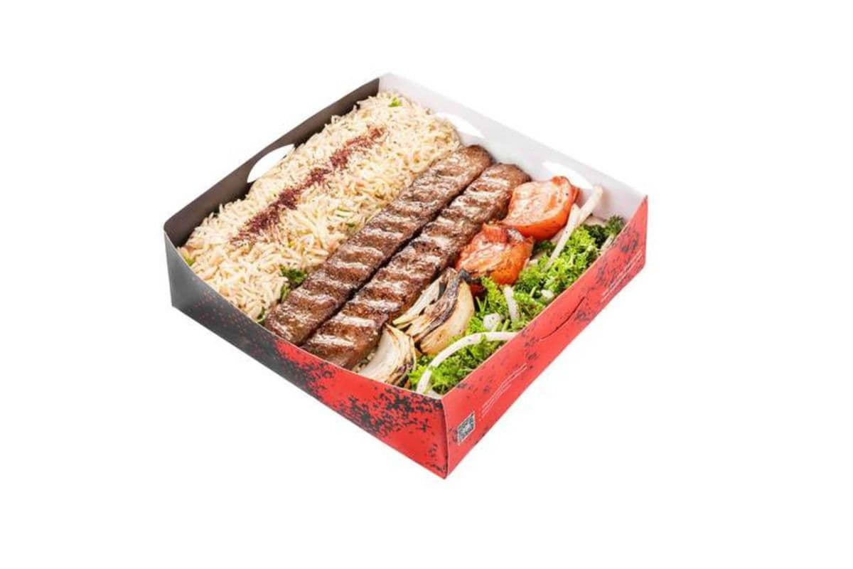 Kebab on Rice
