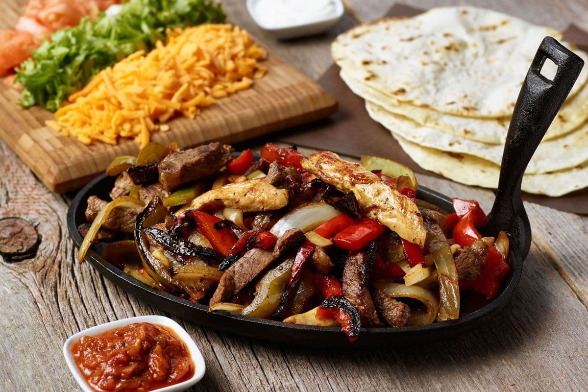Sizzling Combination Fajitas
