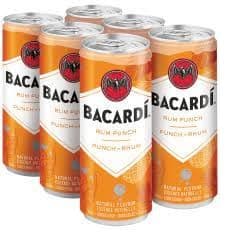 Bacardi Rum Punch (6 x 355 ml Cans)