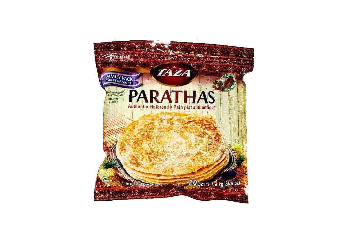 Taza Frozen Plain Paratha (20 pcs)