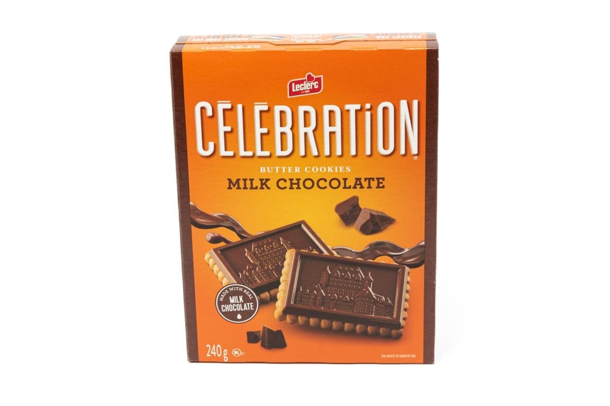 Celebration Milk Chocolate Cookies (240 g)