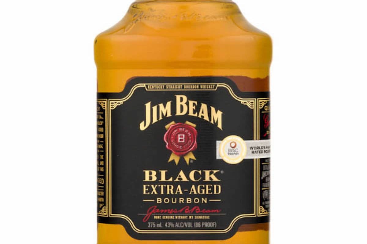 Jim Beam Extra Aged Bourbon 375ML (1 x 375 ml)