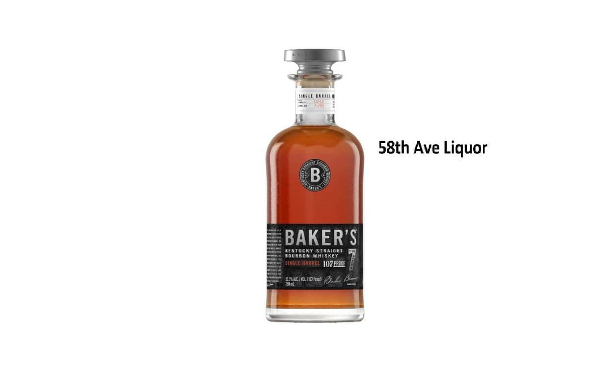 BAKER'S 7 YR OLD SMALL BATCH BOURBON (1 x 750ML )