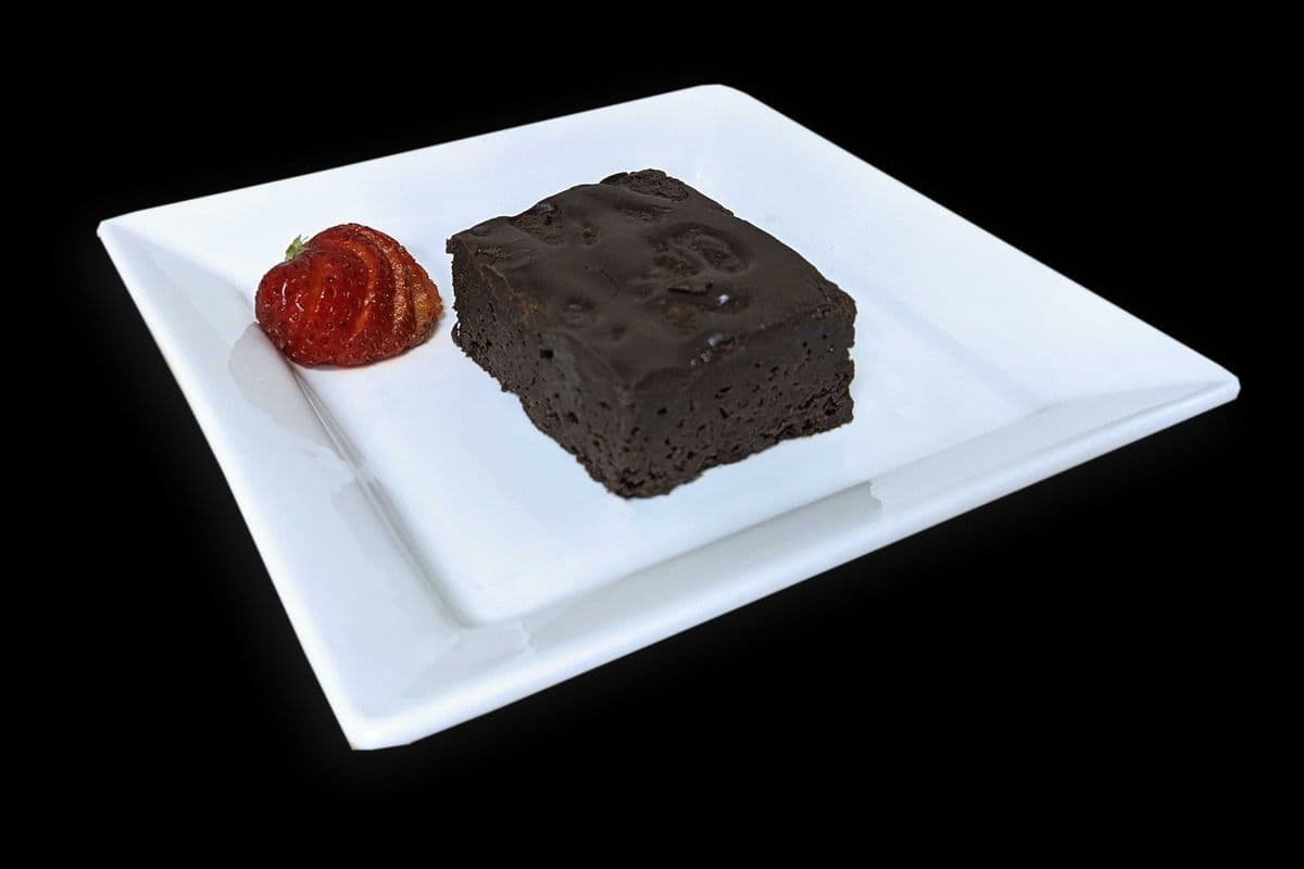 Gluten Free Vegan Double Chocolate Brownie