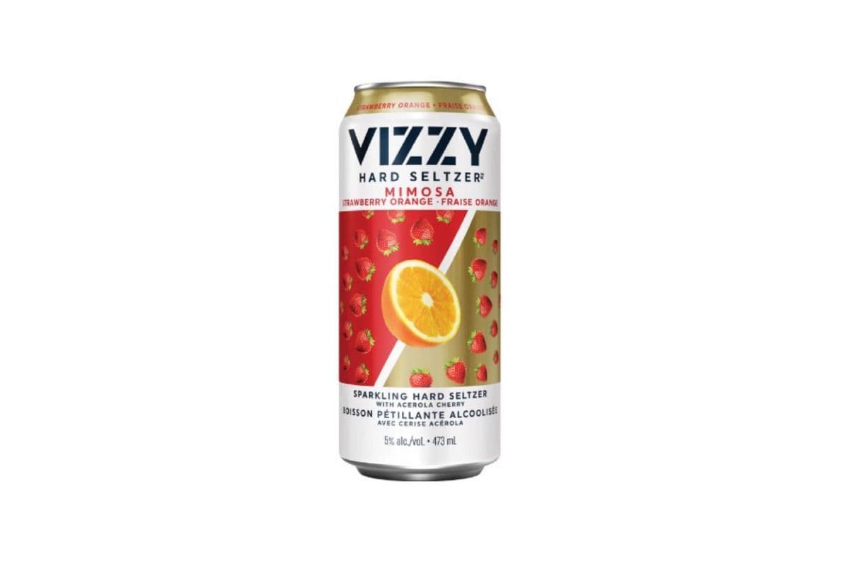 Vizzy Mimosa Strawberry Orange (1 x 473mL Can)