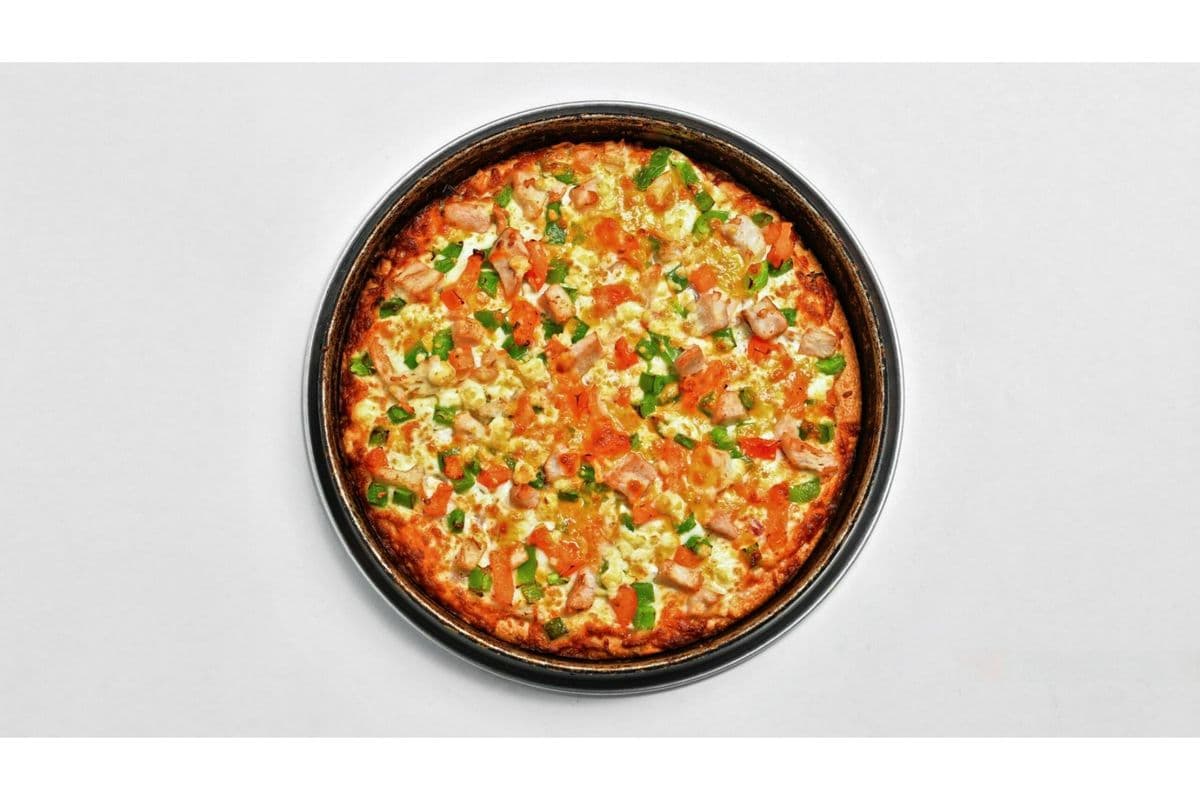 Alfredo Chicken Pizza