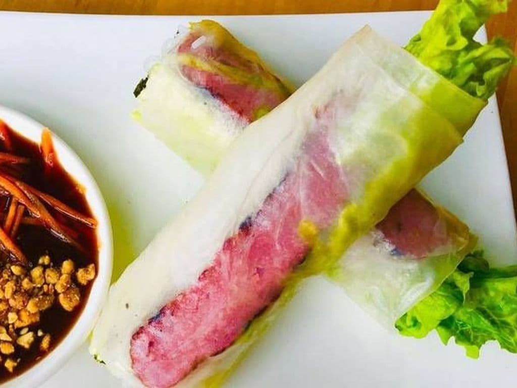 K06B - Fresh Grilled Pork Sausage Rolls (Gỏi Cuốn Nem Nướng)