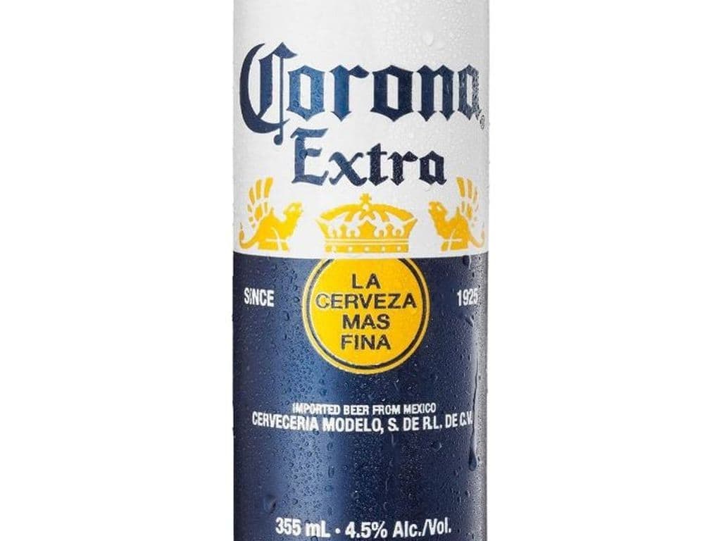 Corona Extra, 355ml can beer (4.6% ABV)