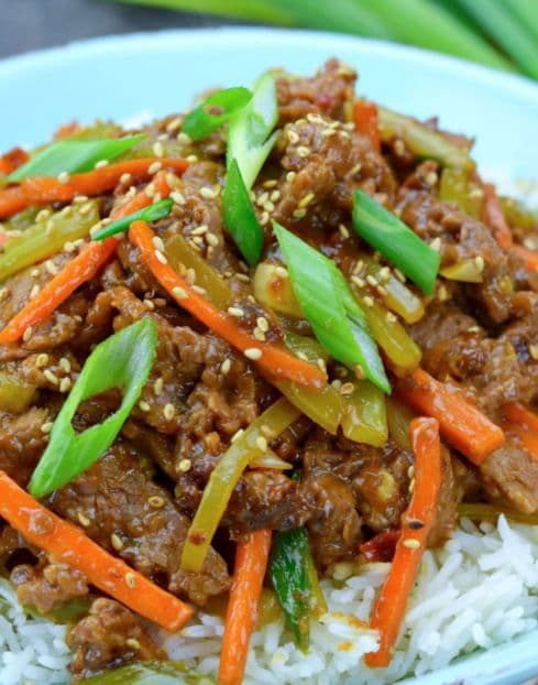 Bayside Ginger Beef and Rice