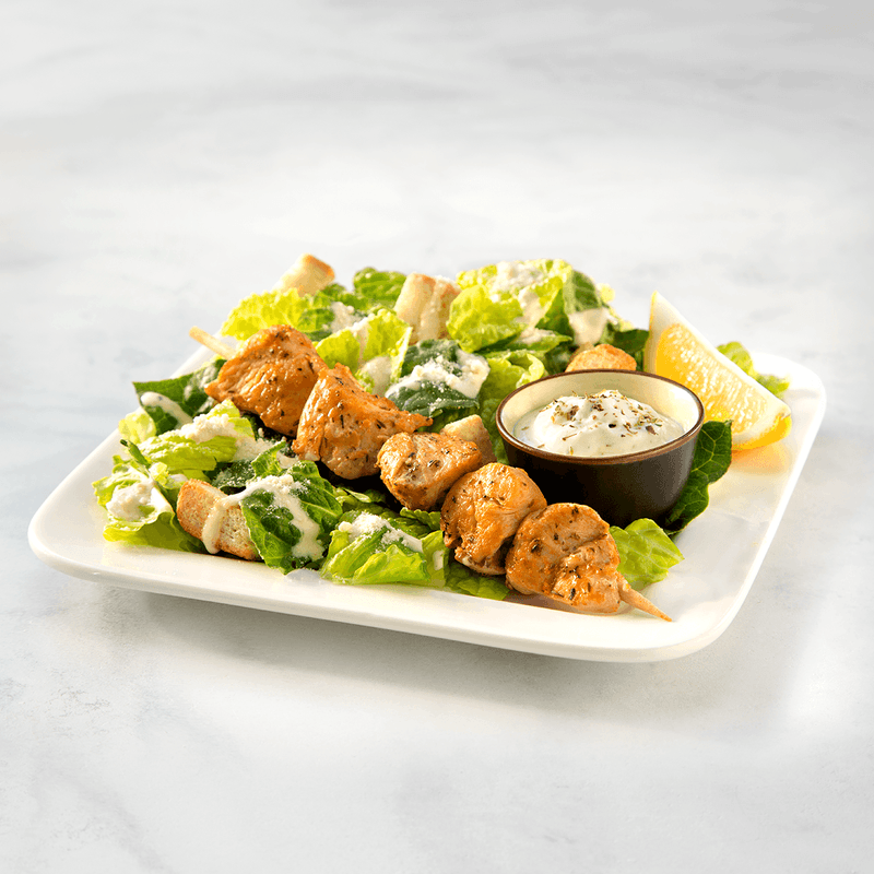Skewer And Salad