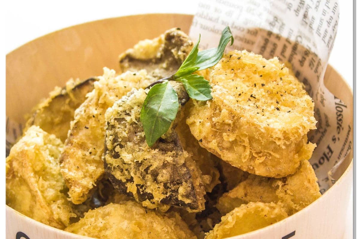 Fried King Mushroom 炸皇子菇