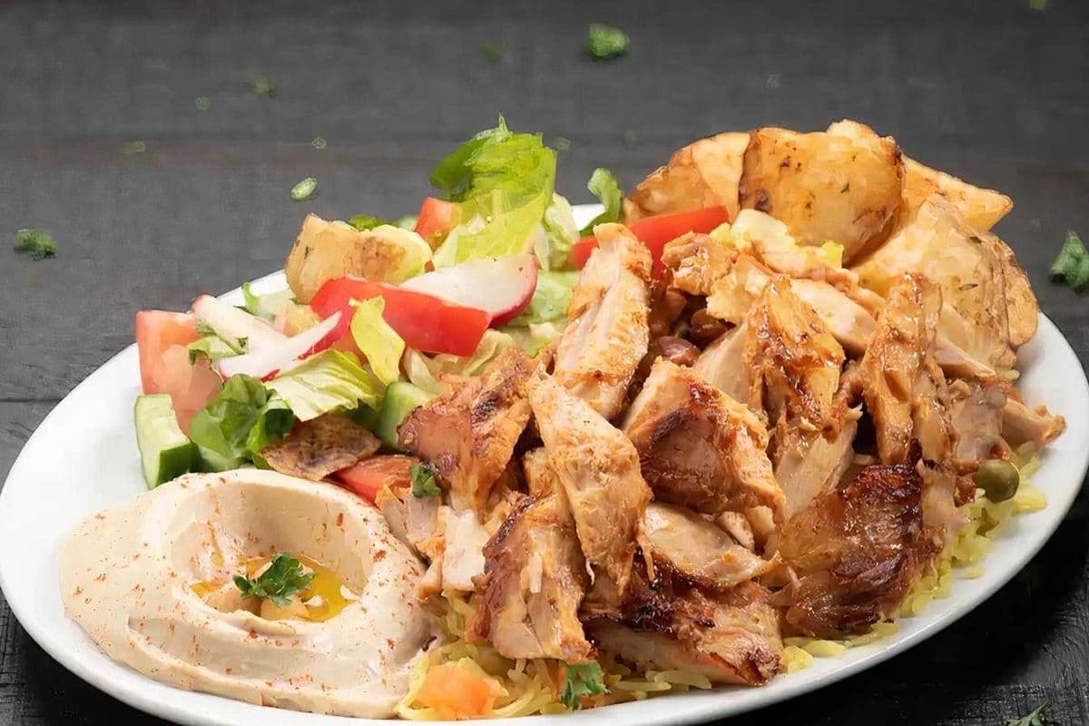 Chicken Shawarma Plate HALAL