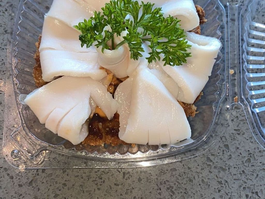 White Tuna Pizza