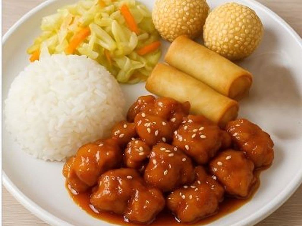 Genenal Tao's Chicken Combo