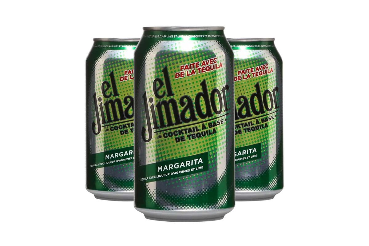 El Jimador Tequila Cocktail with Triple sec and lime (4 Cans) (4 x 355ml)