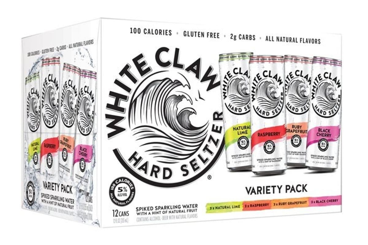 White Claw Variety Pack (12-Pack) (1 x 355 ml)